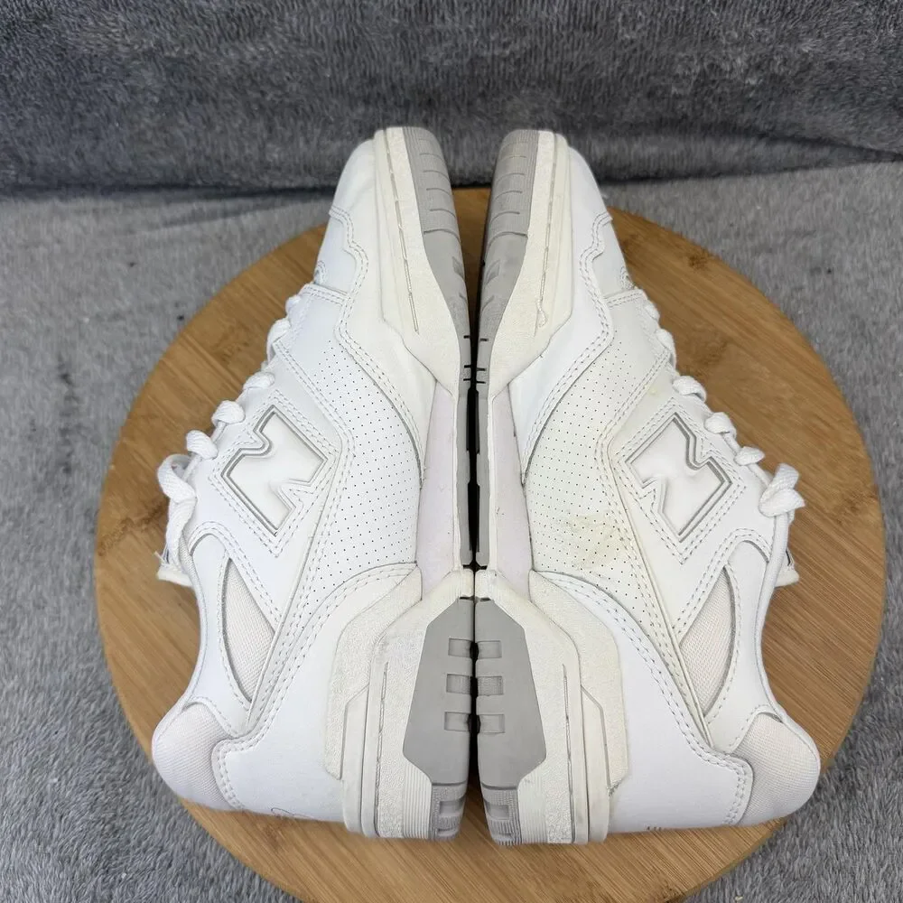 New Balance 550 Shoes Mens Size 8 D White Leather Basketball BB550PB1 Sneakers